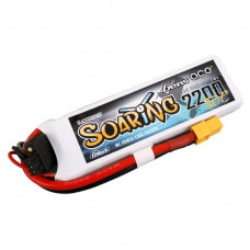 Gens Ace G-Tech Soaring 2200mAh 11.1V 30C 3S1P Lipo akumulators