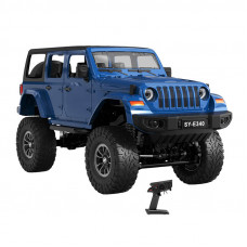 RC tālvadības mašīna 1:14 Double Eagle (zils) Jeep Crawler Pro E340-003