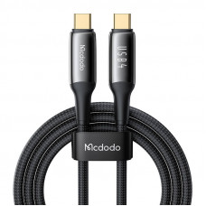 Mcdodo CA-2990 USB-C uz USB-C kabelis, PD 140 W, 1,2 m (melns)