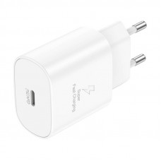 EU51 USB-C 25 W tīkla lādētājs (balts)