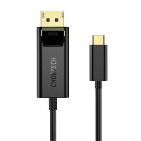 Choetech USB-C to Display Port cable Choetech XCP-1801BK, unidirectional, 4K, 1.8m (black)