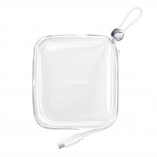 Joyroom Powerbank Joyroom JR-L004 Jelly 10000mAh, USB C (White) 10 + 4 pcs FOR FREE