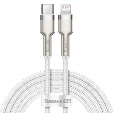 USB-C kabelis,ātrās uzlādes kabelis,Baseus Cafule, PD, 20W, 2m (balts)