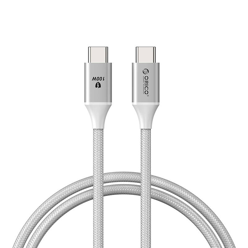 Orico 100W USB-C to USB-C charging cable (white)