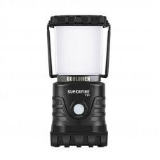 Kempinga lampa Superfire T30, 600lm, USB