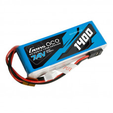 Gens Ace 1400mAh 7,4V 2S1P LiPo akumulators JR spraudņa raidītājam