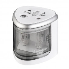 Tenwin Double Hole Pencil Sharpener Tenwin 8004-1 Battery (silver)