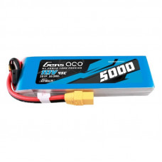 Gens Ace G-Tech 5000mAh 11.1V 45C 3S1P lipo akumulators ar XT90 spraudni