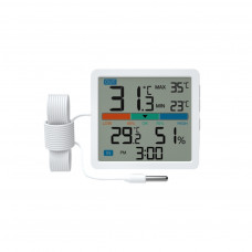 Manta MTO002W,mājas termometrs, higrometrs, āra sensors, pulkstenis, datuma displejs, komforta indikators