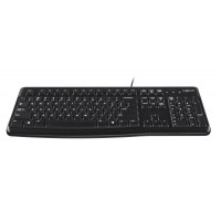 Logitech K120 US ,vadu tastatūra,melna (920-002479)