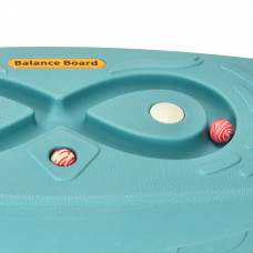 Balance board with ball maze for children turquoise