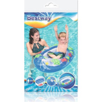 BESTWAY 34037 Piepūšamās pontona laivas matracis bērniem / zils