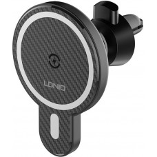 Ldnio Car Mount ,MA20 with inductive charger 15W (Black)