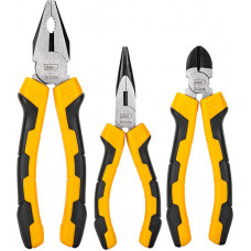 Deli Tools Universal pliers set Deli Tools EDL2008-3, 3 pcs