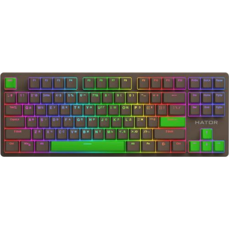 Hator HTK-527 Rockfall 2 Mecha TKL Autograph edition Spēļu klaviatūra EN/UA/RU