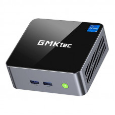 MINI dators GMKtec M3 Intel i5-12450H 32GB RAM + 1TB melns