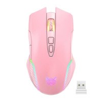 Onikuma CW905 Pink 2.4G bezvadu spēļu pele