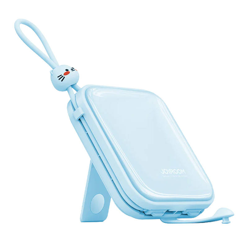 Joyroom Powerbanks JR-L009 Cutie 10000mAh, 12W (zils)