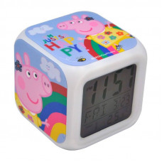 Digitālais pulkstenis ar modinātāju,bērniem, Peppa Pig, PP17073 KiDS Licensing