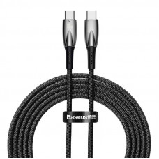 Baseus USB-C cable for USB-C Baseus Glimmer Series, 100W, 2m (Black)