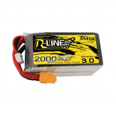 Tattu R-Line versija 3.0 2000mAh 14.8V 120C 4S1P XT60 akumulators