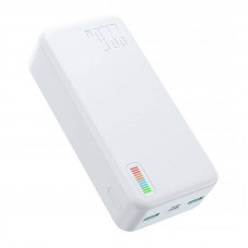 Power Bank Dazzling 22.5W 30000mAh Joyroom JR-QP196 (balts) 10 + 4 gab. PAR BRĪVU