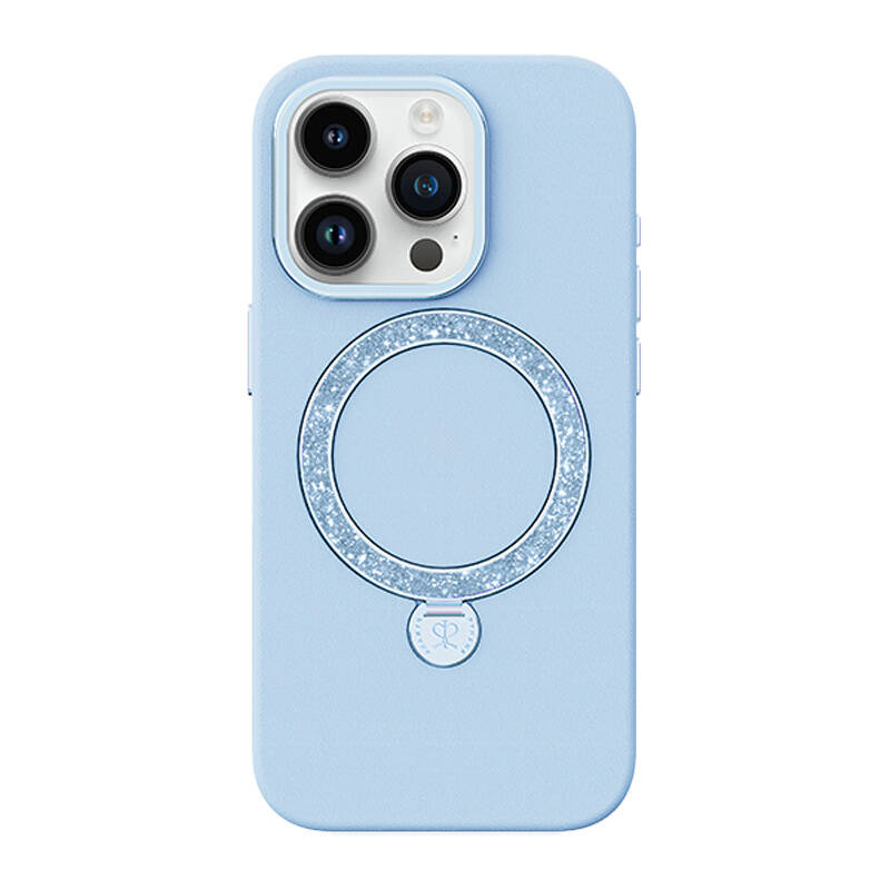 Joyroom PN-15L2 Case Dancing Circle for iPhone 15 Pro (blue)