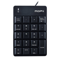 Mofii vadu ciparu tastatūra X810 (melna)