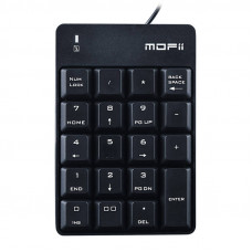 Mofii vadu ciparu tastatūra X810 (melna)