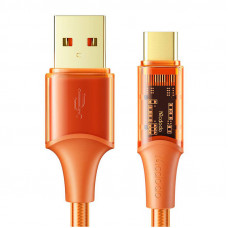 Mcdodo kabelis USB-C Mcdodo CA-3150, 6A, 1,8 m (oranžs)