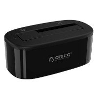 Orico dokstacija 2,5/3,5" HDD/SSD, 5Gbps, USB-A uz USB-B (melns)