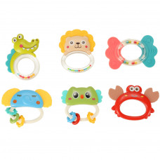 SENSORY TOY BABY TEETHER 6 EL. BIBI-INN