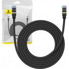 Baseus Braided network cable cat.7 Baseus Ethernet RJ45, 10Gbps, 3m (black)