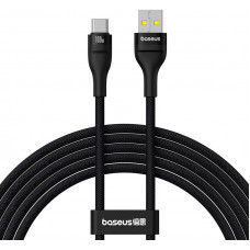 Uzlādes kabelis, Baseus Flash 2 USB uz USB-C 100W, 2m (melns)