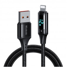 Digitālā displeja USB, — Lightning datu kabelis, Mcdodo CA-1060, 1,2 m