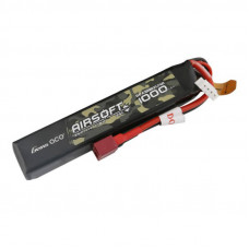 Gens Ace 25C 1000mAh 3S1P 11.1V Airsoft Gun Lipo akumulators ar T spraudni