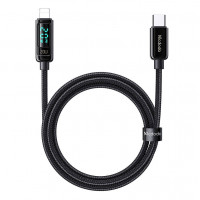 Mcdodo CA-8810 USB-C uz Lightning kabelis, 36 W, 1,2 m (melns)