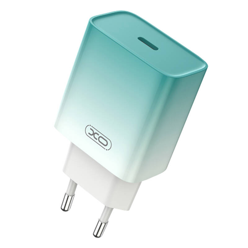 XO Wall charger XO CE18, USB-C, PD30W (blue)