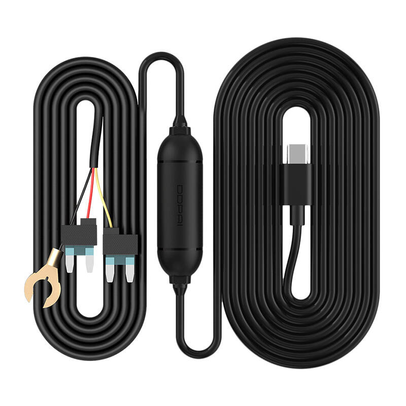 DDPAI Hardwire Kit USB-C strāvas adapteris