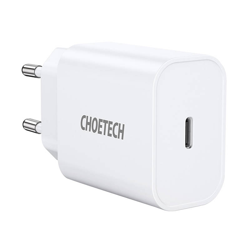Choetech tīkla lādētājs Choetech Q5004 EU USB-C, 20W (balts)