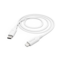 Hama 00201598 Charging Cable, USB-C - Lightning 1m white