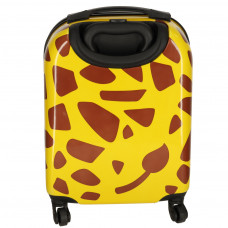 CHILDREN'S TRAVEL SUITCASE ON WHEELS HAND LUGGAGE GIRAFFE