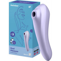 Vibrators Satisfyer Dual Pleasure ar lietotni (Mauve)