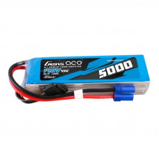 Gens Ace G-Tech 5000mAh 14,8V 45C 4S1P Heli Lipo akumulators ar EC5 spraudni