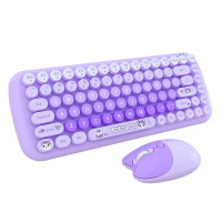 Mofii Candy New 2,4 G bezvadu tastatūras un peles komplekts (violeta)