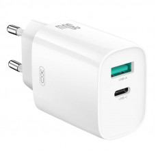 XO Wall charger XO CE30, 30W, 1x USB-C, 1x USB-A