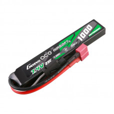 Gens Ace G-Tech 25C 1000mAh 2S1P 7.4V Airsoft Gun Lipo akumulators ar T spraudni