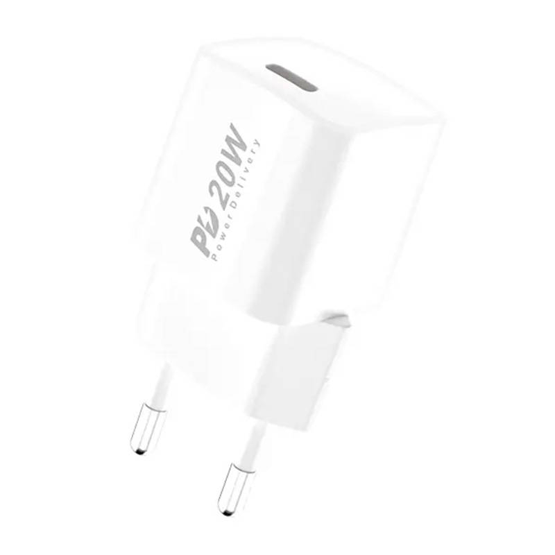 Foneng Sienas lādētājs Foneng EU38, USB-C, 20W (balts)