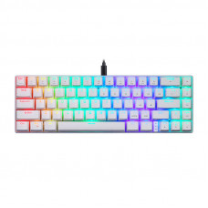 Mehāniskā spēļu tastatūra Motospeed CK67 RGB (balta)