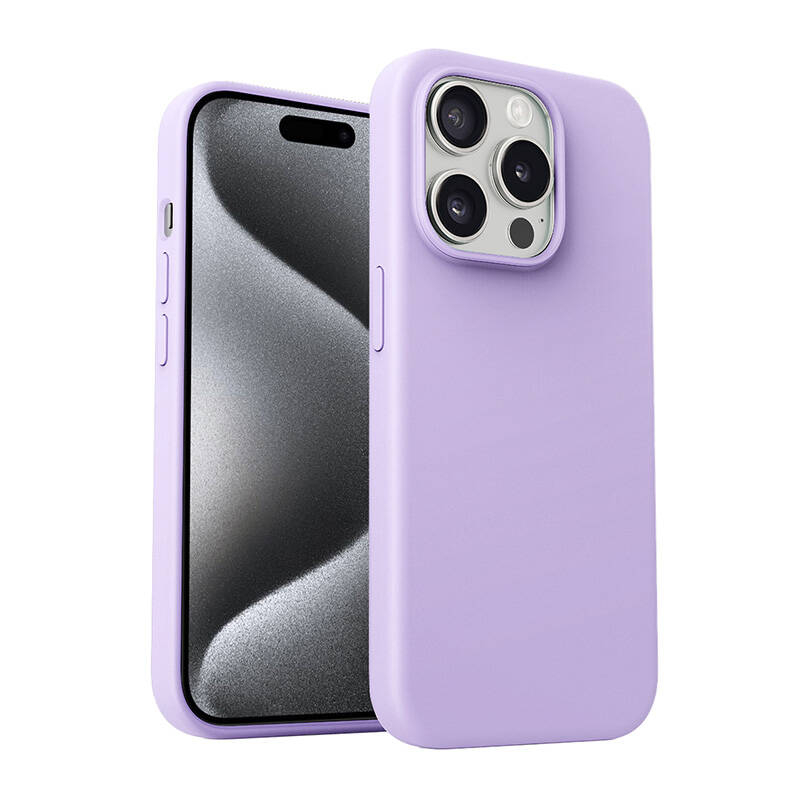 Aukey PC-GJ10C futrālis iPhone 15 Pro (ceriņi)